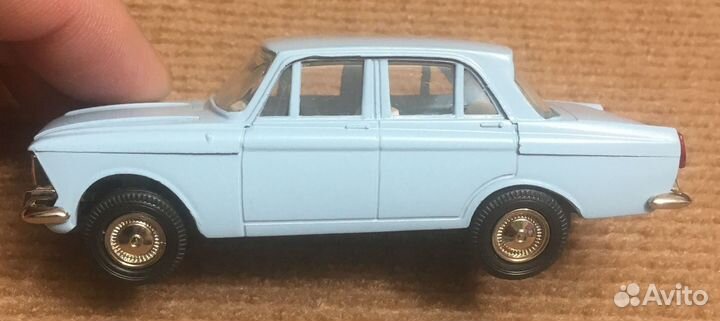 Москвич-408 1:43 (Москвич 1/43)СССР светло-голубой