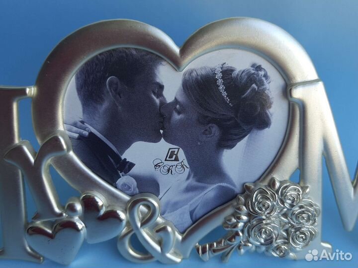 Рамка для фотографий молодоженам /свадьба