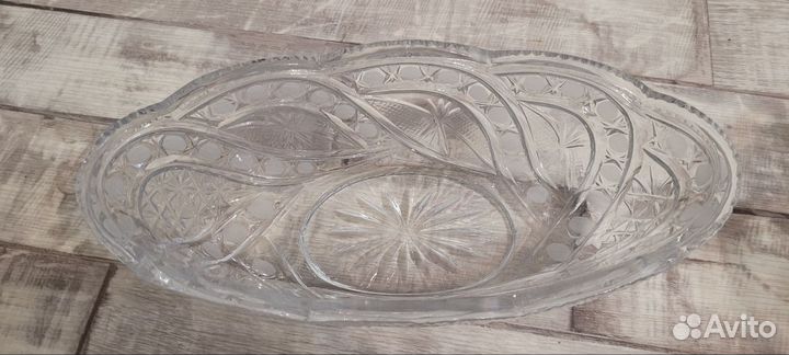 Салатник СССР хрусталь