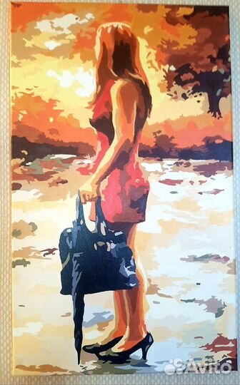 Картины по номерам готовая работа