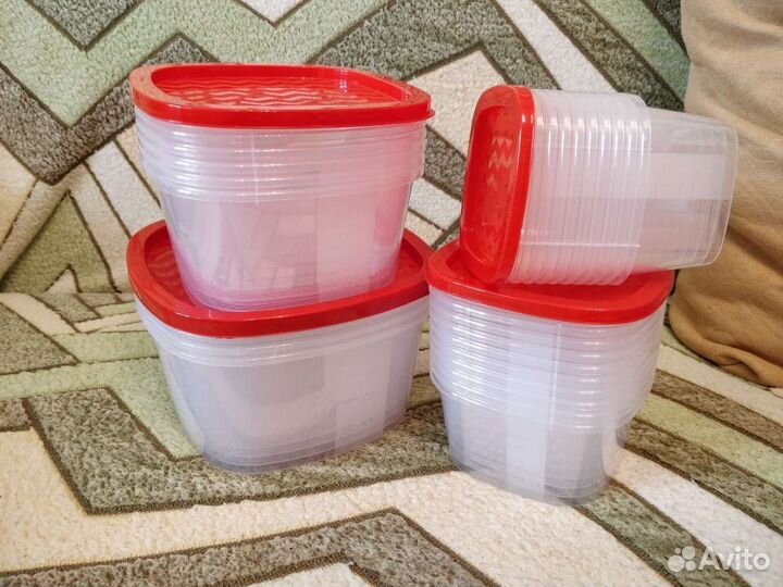 Контейнеры для продуктов, заморозки 30 шт