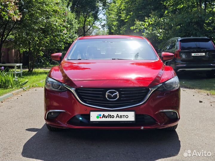 Mazda 6 2.5 AT, 2016, 166 560 км