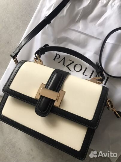 Сумка натуральная кожа бежевая