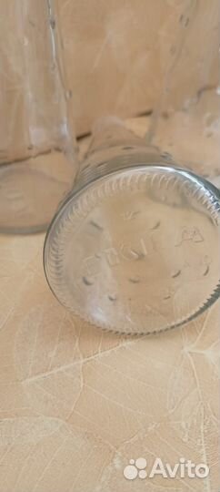 Стеклянные бутылочки. Декор. Икея