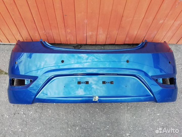 Бампер задний hyundai Solaris 2010-2014