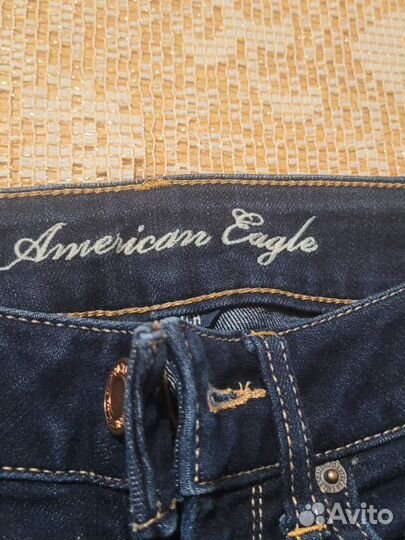 Джинсы клёш на низкой посадке American eagle