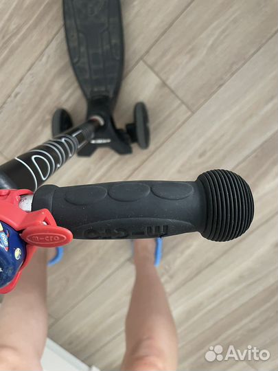 Самокат+чехол maxi micro deluxe