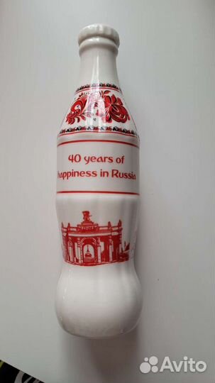 Коллекционная бутылка Coca-Cola