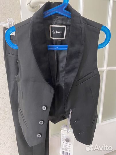 Школьный костюм новый для мальчика 128