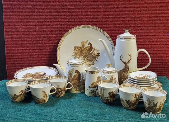 Чайный сервиз,Охота