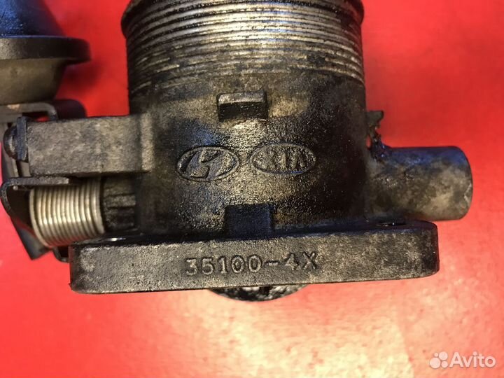 Заслонка дроссельная Kia Carnival 2.9 2008 j3