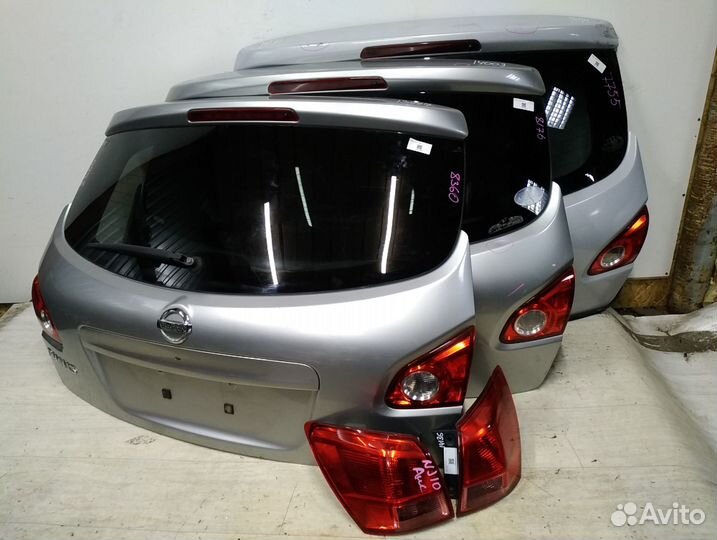 Крышка багажника на Nissan qashqai j10