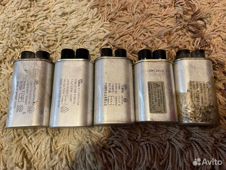 Конденсаторы 1мкф/2100v