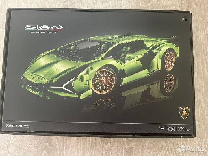 Конструктор LX Техник Lamborghini Sian FKP 37, 369
