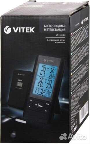 Метеостанция Vitek VT-3532 BK опт / розн