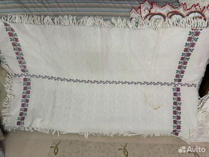 Скатерть льняная СССР