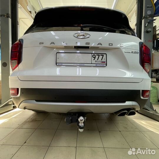 Фаркоп съемный квадрат тсу Hyundai Palisade