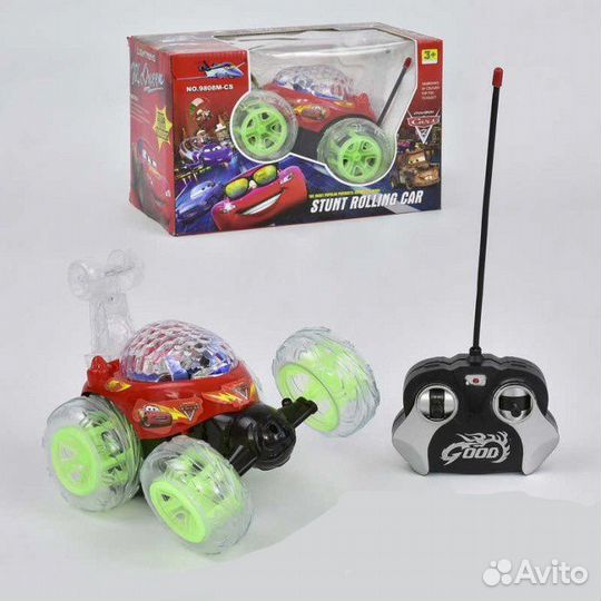 Машинка-перевертыш. На пульте управления