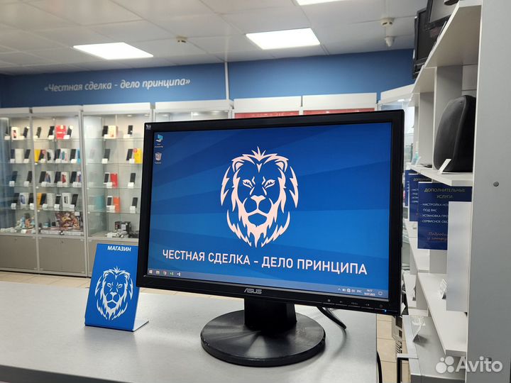 Монитор Asus 19 дюймов широформатный