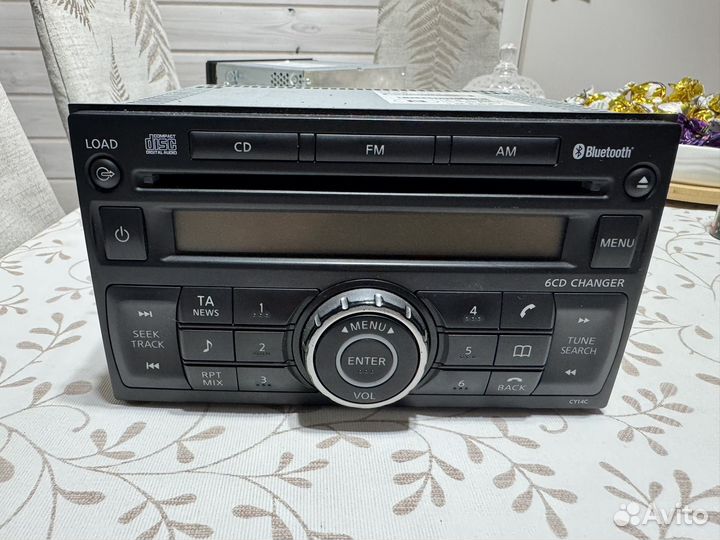 Штатная магнитола nissan qashqai j10