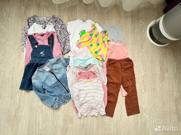 Пакет вещей на девочку 110-116