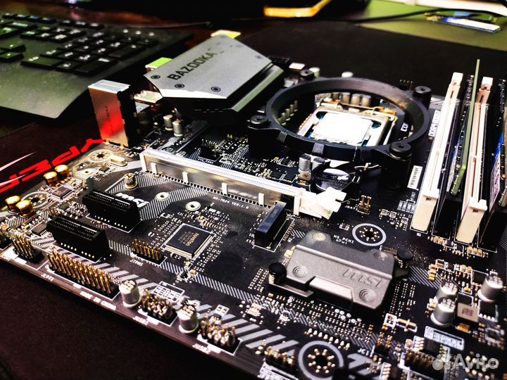 Игровая связка i5 9400f MSI B360M bazooka 16 DDR4