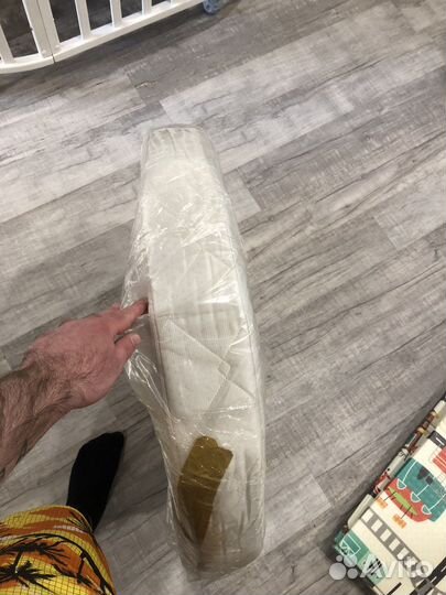 Матрасик для круглой кроватки