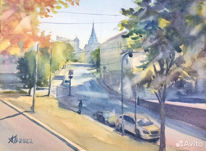 Акварельный скетчинг