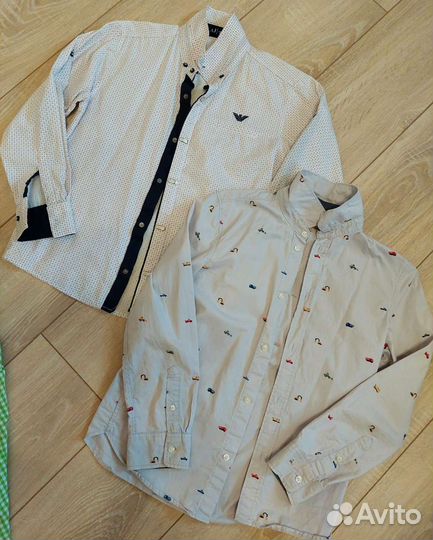 Рубашка для мальчика 9-10 лет