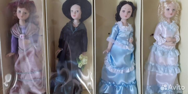 Куклы фарфоровые коллекционные