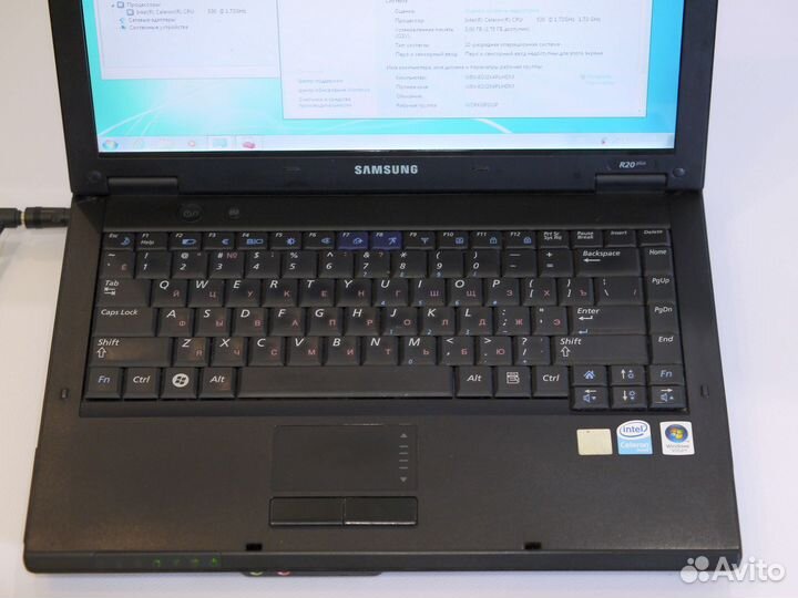 Ноутбук Samsung Celeron/ DDR2 3Gb/ 80Gb