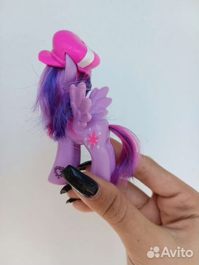 My little pony искорка поезд