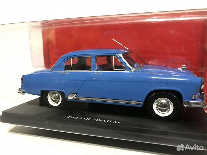 Модель автомобиля Газ-21 Волга 1/24 Hachette