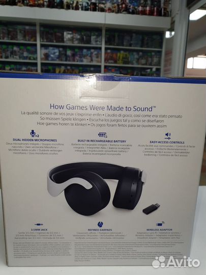 Гарнитура PlayStation Pulse 3D. Новые