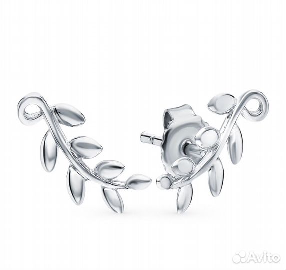 Серебряные серьги