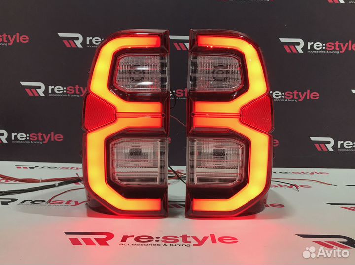 Задние фары Toyota Hilux PickUp Стиль 20г