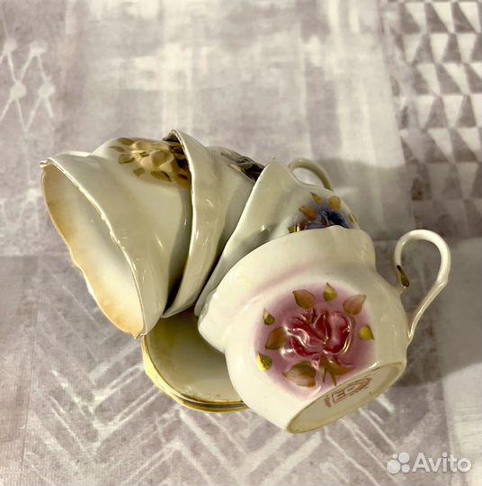 Чайный сервиз Коростень СССР Фарфор