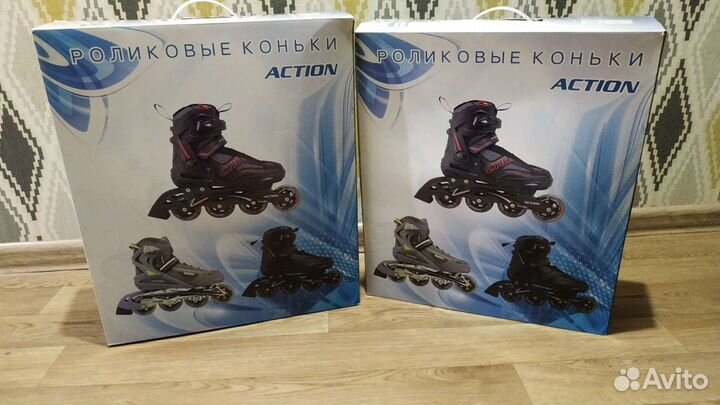 Роликовые коньки новые