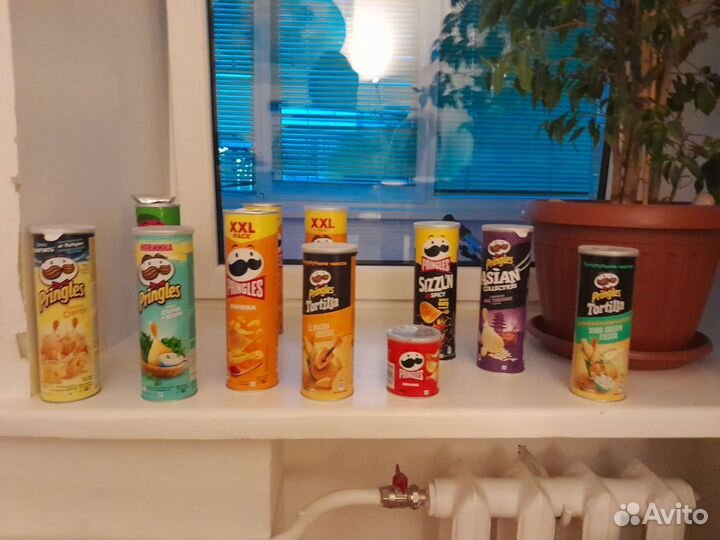 Продаю редкие упаковкипринглс которых нет в России