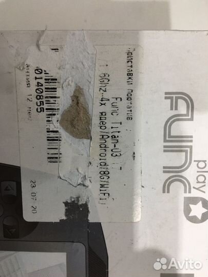 Игровая приставка func на запчасти