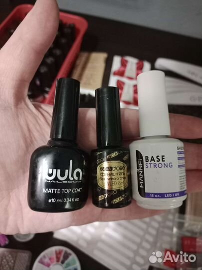 Набор для маникюра с лампой