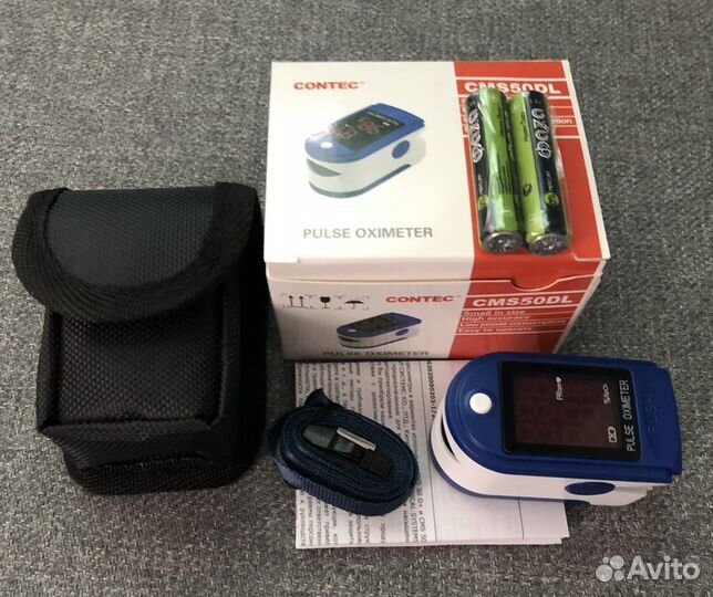 Пульсоксиметр Contec cm550dl