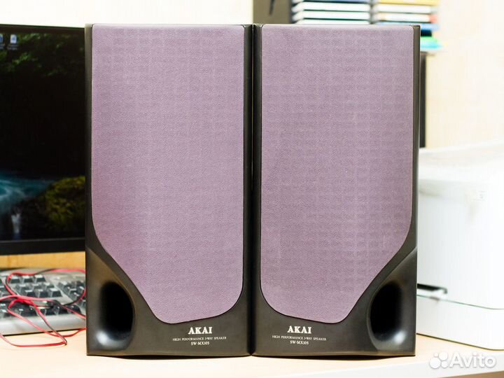 Колонки Akai sw-mx 105 (Japan)