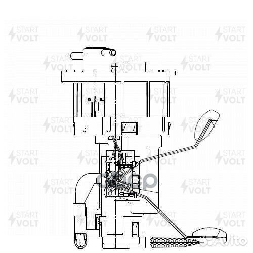 Модуль топл. насоса для а/м KIA Rio (05)