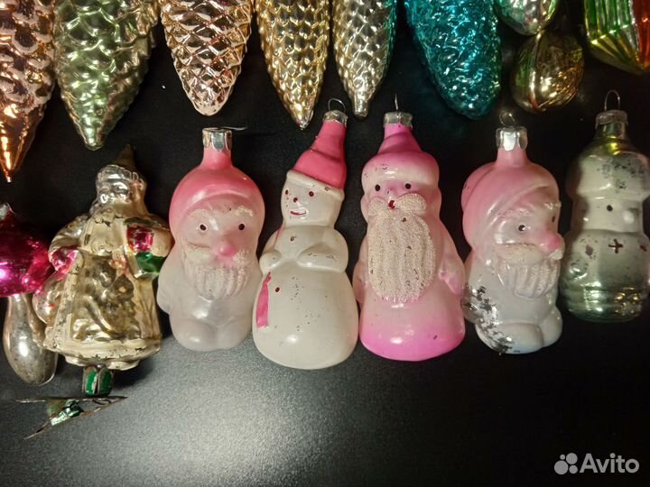 Елочные игрушки СССР