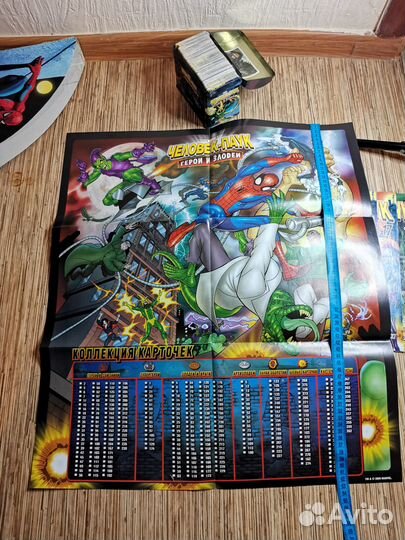 Комиксы и карточки - Человек-Паук - Герои и Злодеи