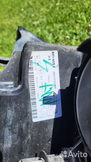 Фара оригинальная правая renault logan 2