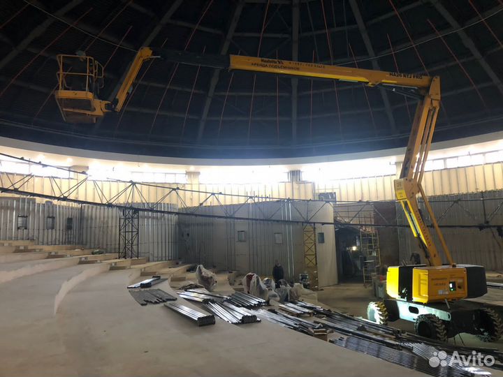 Аренда коленчатый подъемник в Москве