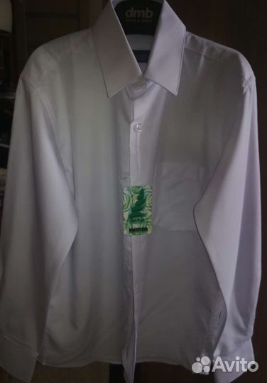 Рубашка белая новая для мальчика