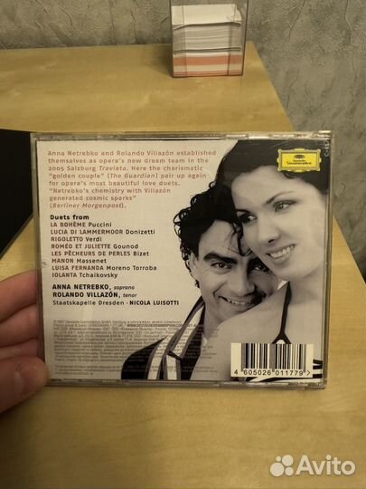 Cd Anna Netrebko. Rolando. Villazon. Duets